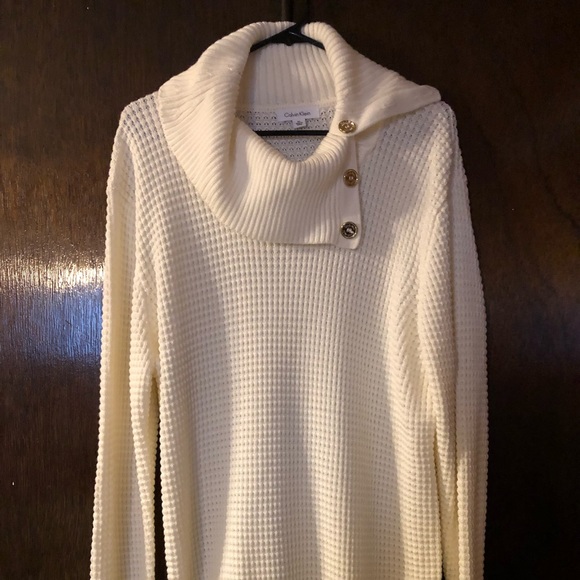 Calvin Klein Sweaters - Calvin Klein Oversized Cream Sweater